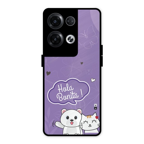 Hola Bonita Metal Back Case for Oppo Reno8 Pro 5G