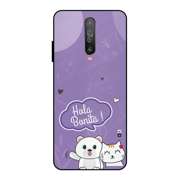 Hola Bonita Metal Back Case for Poco X2