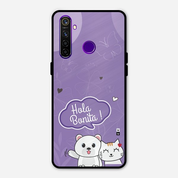 Hola Bonita Metal Back Case for Realme 5 Pro