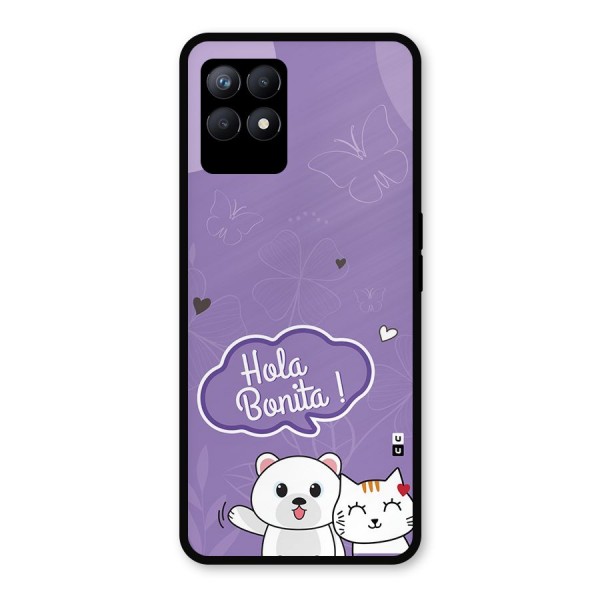 Hola Bonita Metal Back Case for Realme 8i