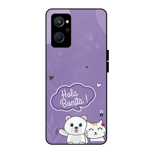 Hola Bonita Metal Back Case for Realme 9i 5G