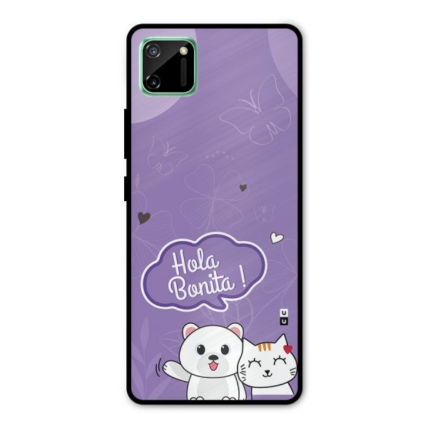 Hola Bonita Metal Back Case for Realme C11