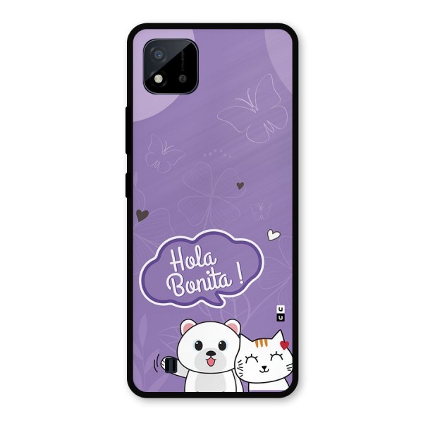 Hola Bonita Metal Back Case for Realme C11 2021