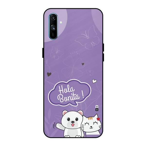 Hola Bonita Metal Back Case for Realme C3