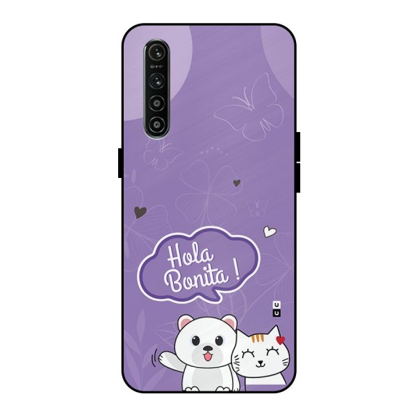 Hola Bonita Metal Back Case for Realme XT