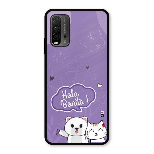 Hola Bonita Metal Back Case for Redmi 9 Power