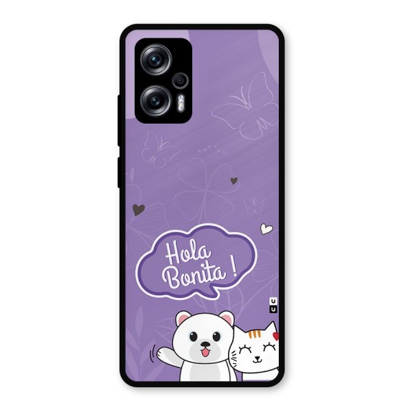 Hola Bonita Metal Back Case for Redmi K50i