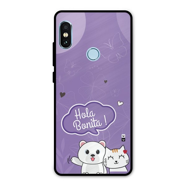 Hola Bonita Metal Back Case for Redmi Note 5 Pro