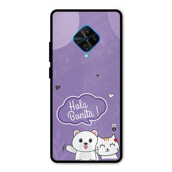 Hola Bonita Metal Back Case for Vivo S1 Pro