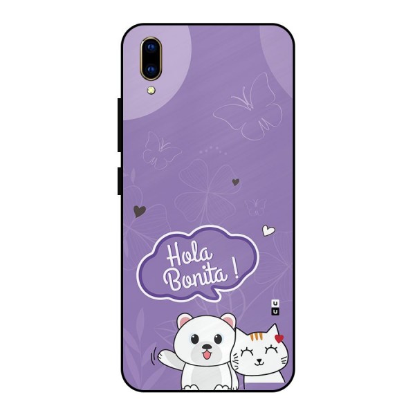 Hola Bonita Metal Back Case for Vivo V11 Pro