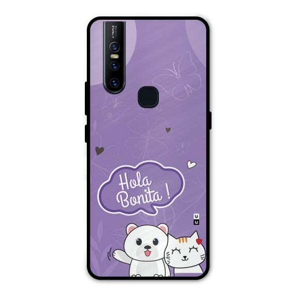 Hola Bonita Metal Back Case for Vivo V15