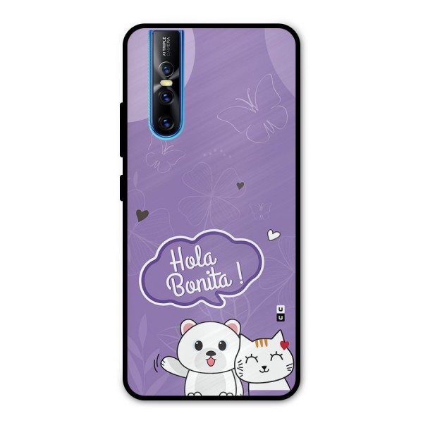 Hola Bonita Metal Back Case for Vivo V15 Pro