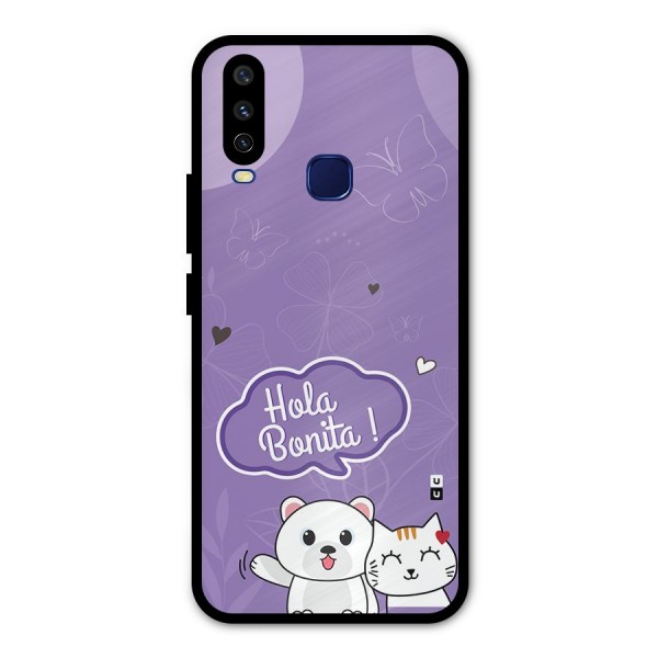 Hola Bonita Metal Back Case for Vivo V17