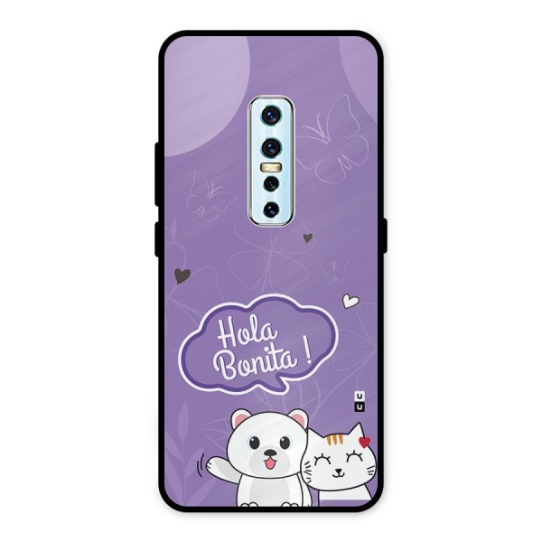 Hola Bonita Metal Back Case for Vivo V17 Pro