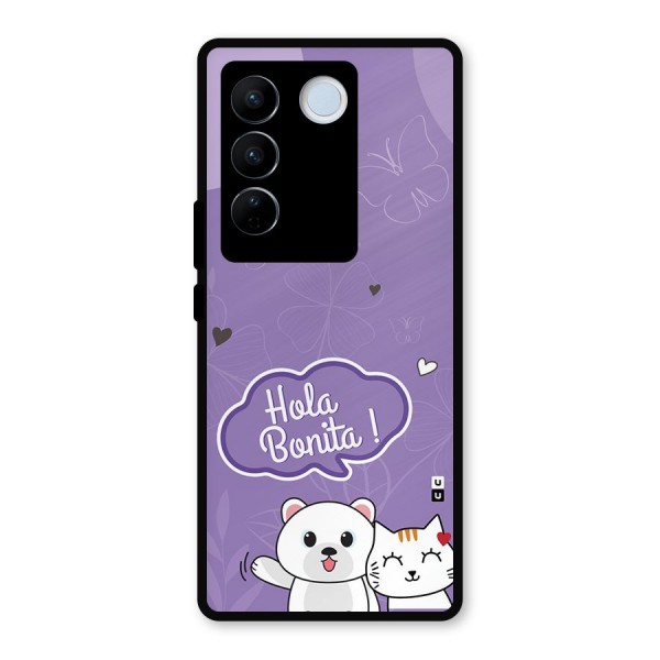 Hola Bonita Metal Back Case for Vivo V27