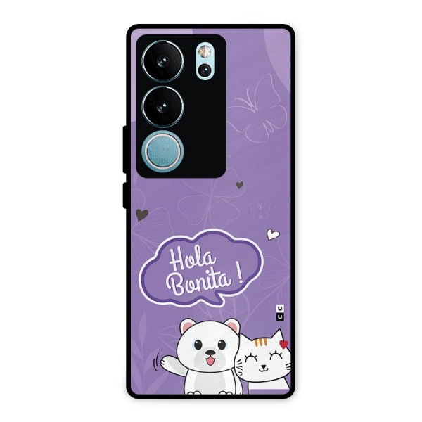 Hola Bonita Metal Back Case for Vivo V29 Pro