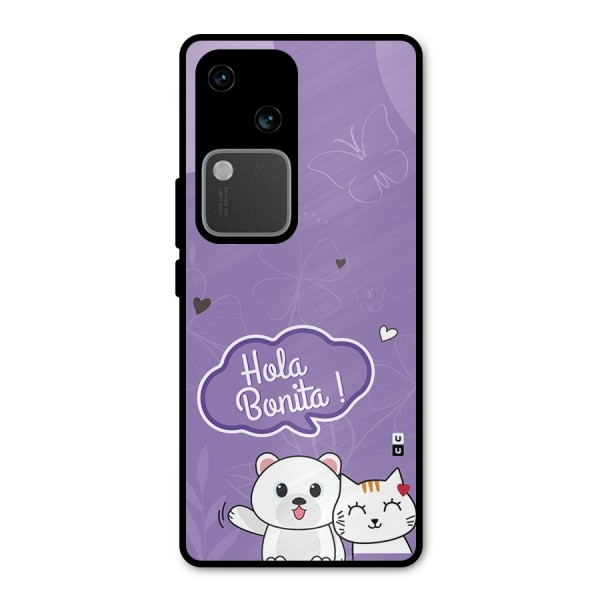 Hola Bonita Metal Back Case for Vivo V30