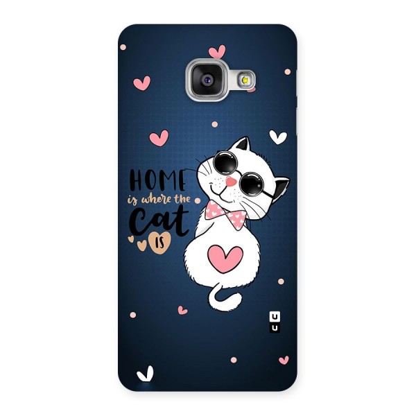 Home Where Cat Back Case for Galaxy A3 2016