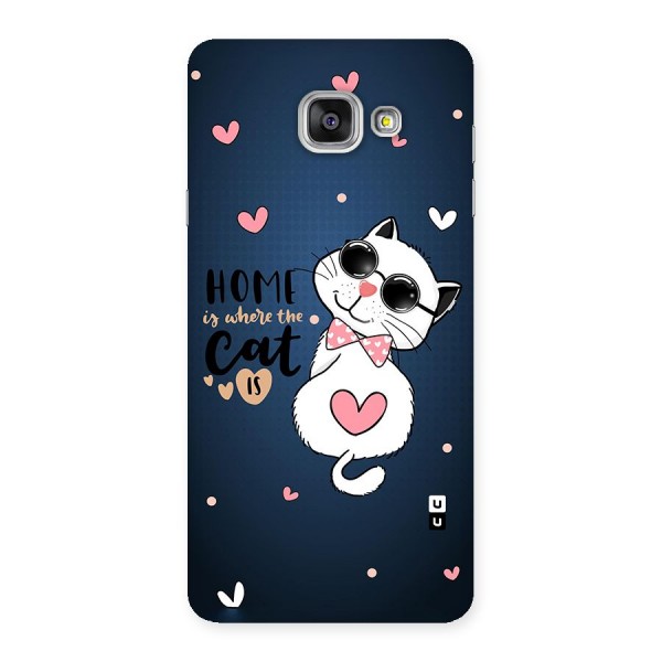 Home Where Cat Back Case for Galaxy A7 2016