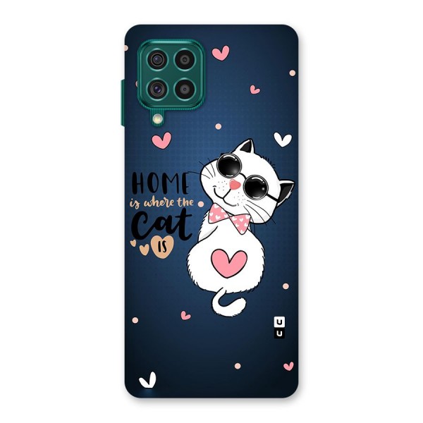 Home Where Cat Back Case for Galaxy F62