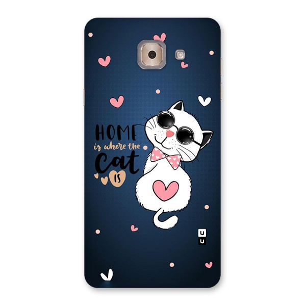 Home Where Cat Back Case for Galaxy J7 Max