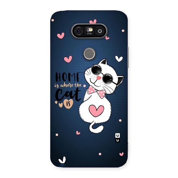 Home Where Cat Back Case for LG G5