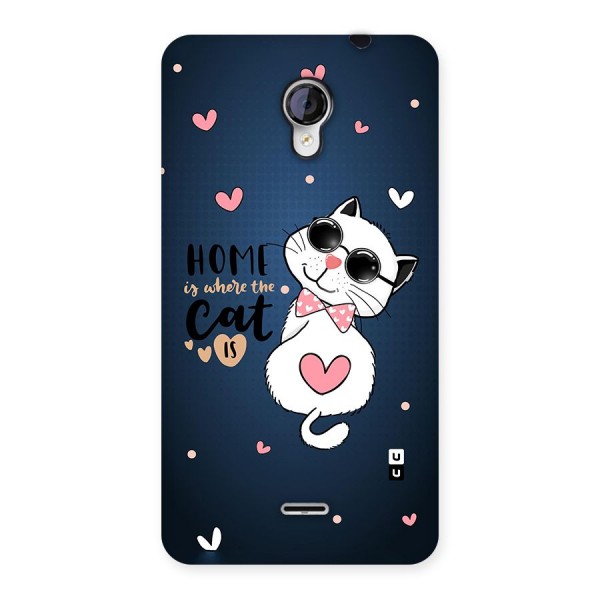 Home Where Cat Back Case for Micromax Unite 2 A106