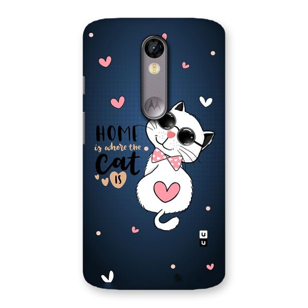 Home Where Cat Back Case for Moto X Force