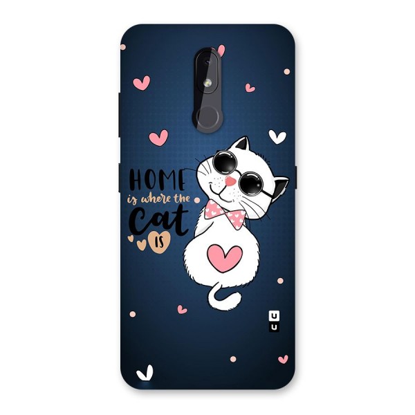 Home Where Cat Back Case for Nokia 3.2