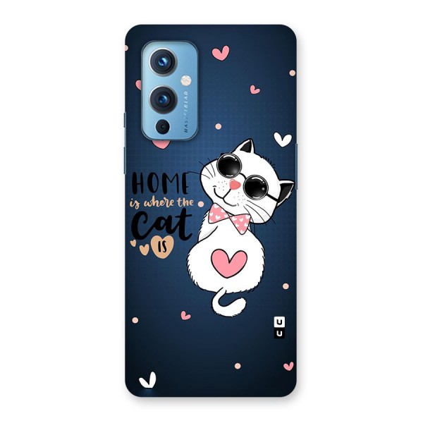 Home Where Cat Back Case for OnePlus 9