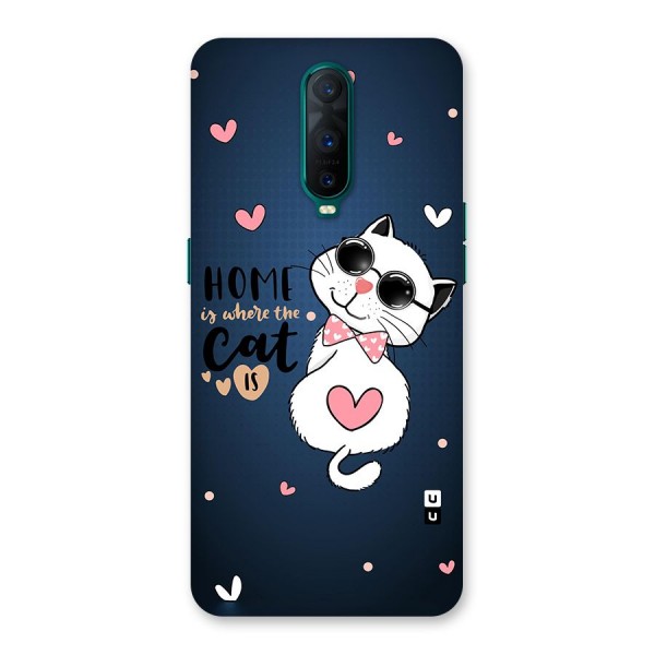 Home Where Cat Back Case for Oppo R17 Pro