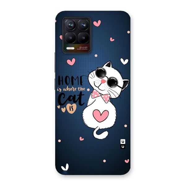 Home Where Cat Back Case for Realme 8