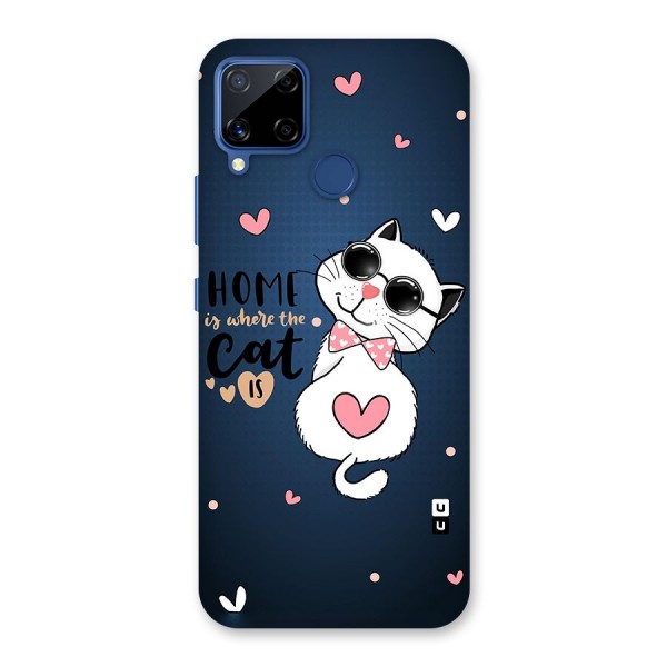 Home Where Cat Back Case for Realme C12