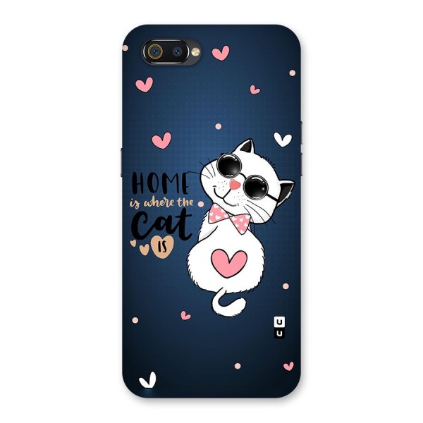 Home Where Cat Back Case for Realme C2