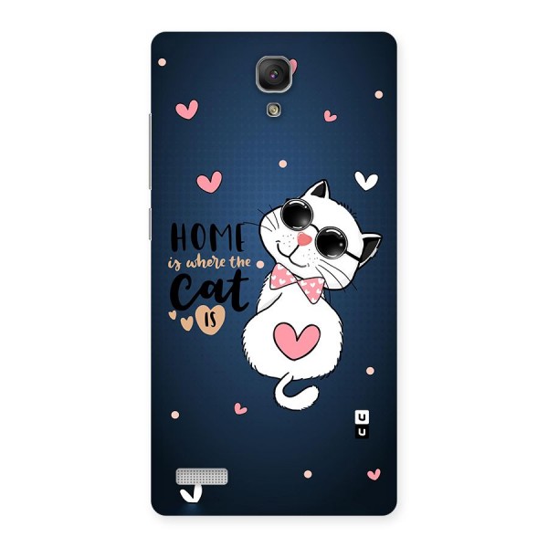 Home Where Cat Back Case for Redmi Note