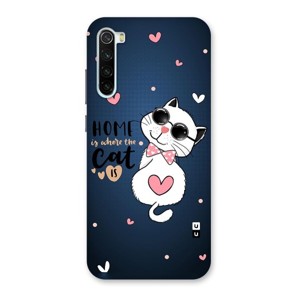 Home Where Cat Back Case for Redmi Note 8