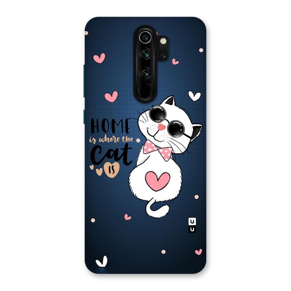 Home Where Cat Back Case for Redmi Note 8 Pro