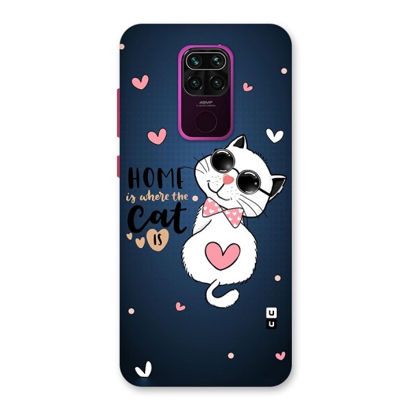 Home Where Cat Back Case for Redmi Note 9