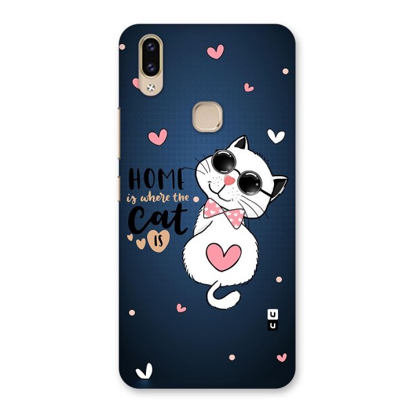 Home Where Cat Back Case for Vivo V9