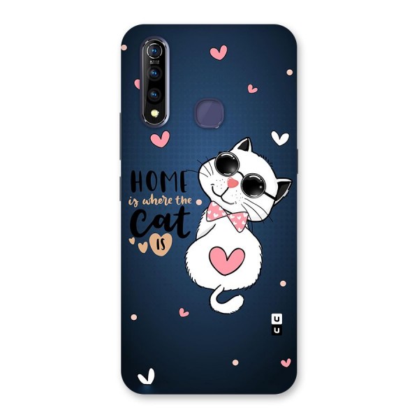 Home Where Cat Back Case for Vivo Z1 Pro