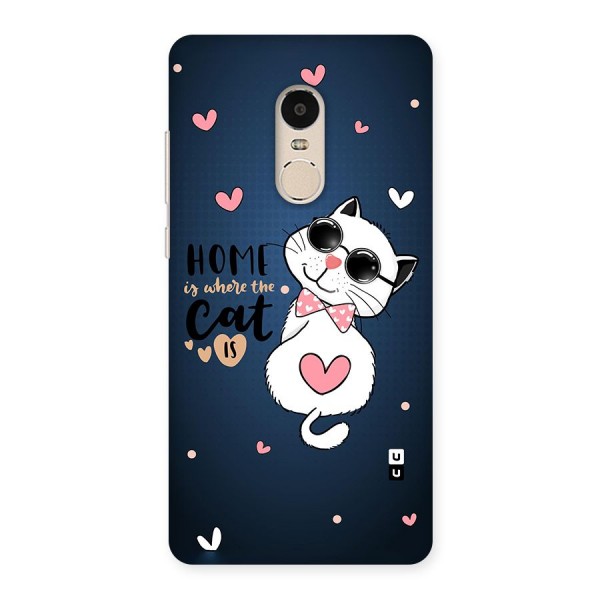 Home Where Cat Back Case for Xiaomi Redmi Note 4