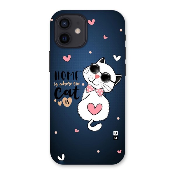 Home Where Cat Back Case for iPhone 12