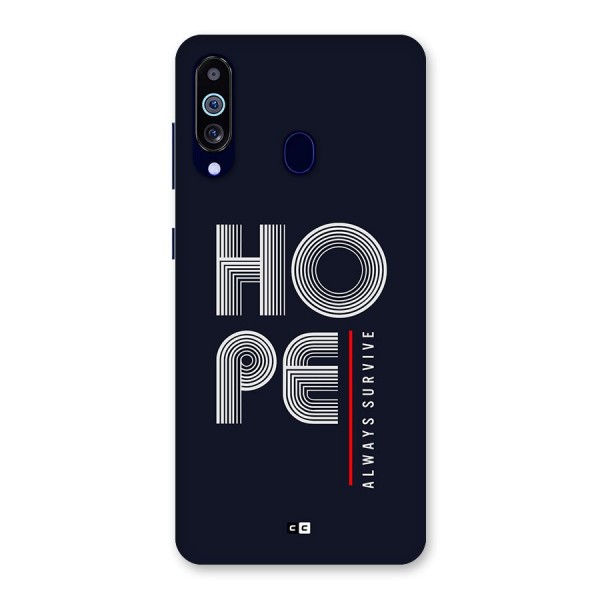 Hope Survives Back Case for Galaxy A60