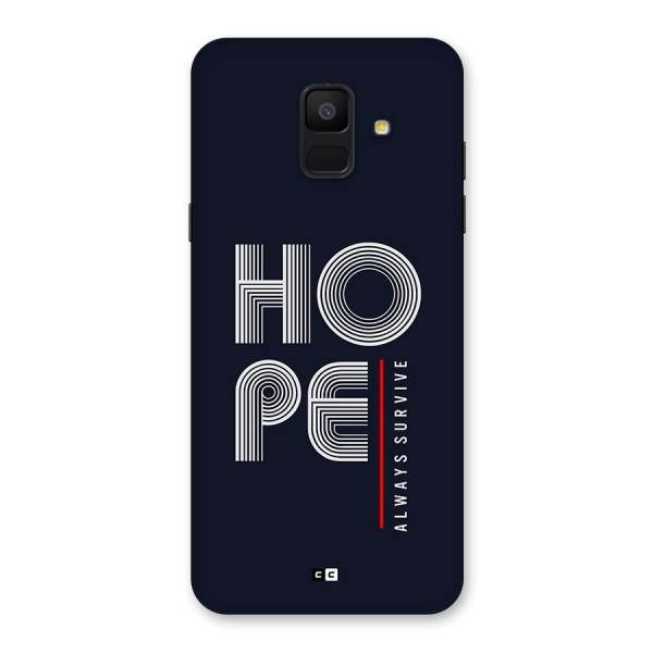 Hope Survives Back Case for Galaxy A6 (2018)