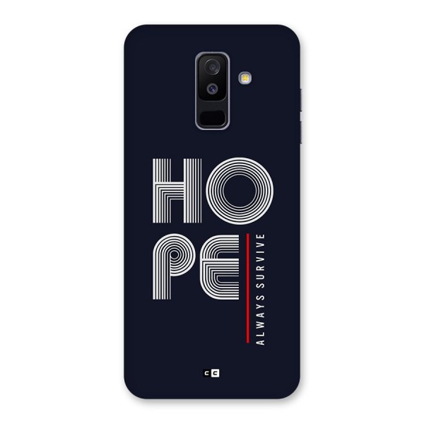 Hope Survives Back Case for Galaxy A6 Plus