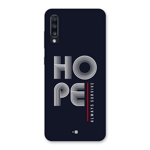 Hope Survives Back Case for Galaxy A70s