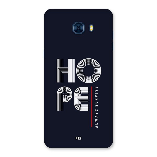 Hope Survives Back Case for Galaxy C7 Pro