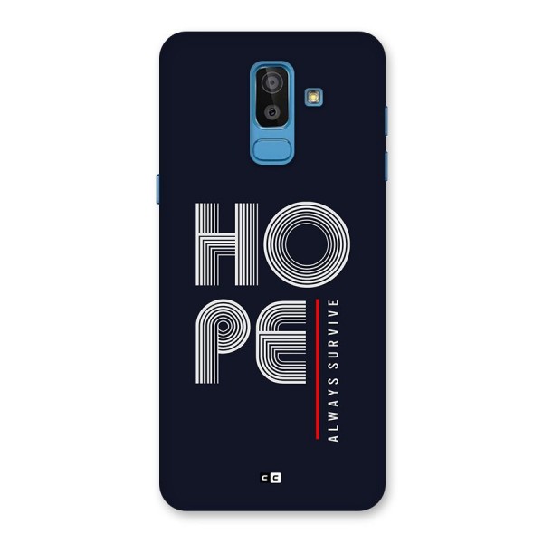 Hope Survives Back Case for Galaxy J8