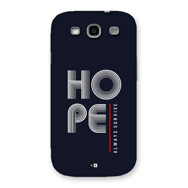 Hope Survives Back Case for Galaxy S3