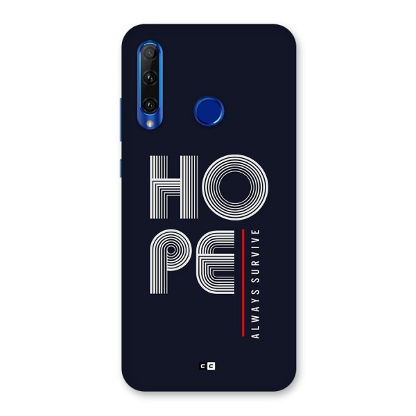 Hope Survives Back Case for Honor 20i